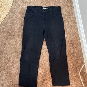Carhartt Men's Black Work Pants